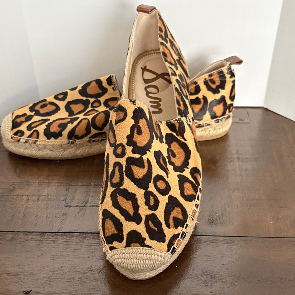 Sam Edelman Animal Print Espadrilles